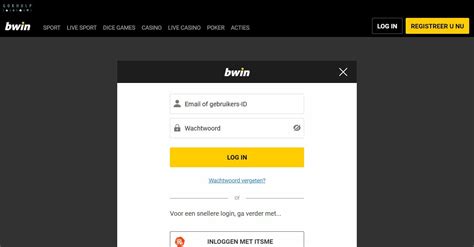 bwin.be login|inloggen bwin.